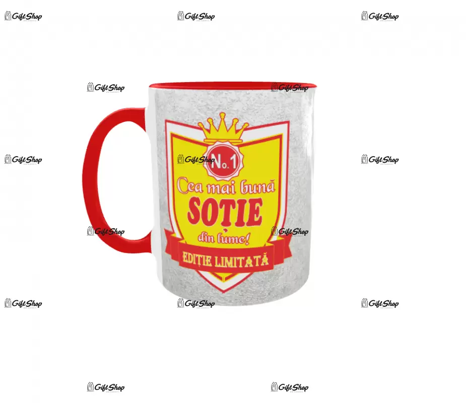 Cea mai buna sotie din lume editie limitata, cana ceramica, 330ml, cgs1085a
